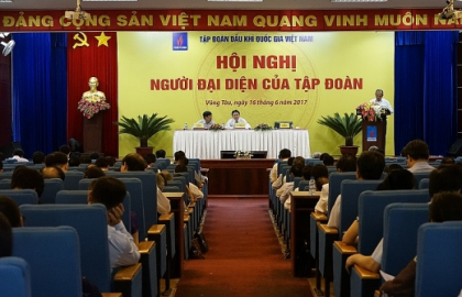 Tập đoàn Dầu khí Việt Nam tổ chức thành công Hội nghị Người đại diện năm 2017